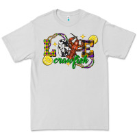 Dove Grey mardi gras love crawfish Premium Tee - FaDigitalArtStudio