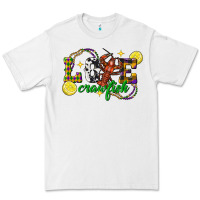 White mardi gras love crawfish Premium Tee - FaDigitalArtStudio