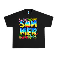Black summer time Urban Heavy Tee - CowhideDigitalArt