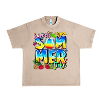 French Oak summer time Urban Heavy Tee - CowhideDigitalArt