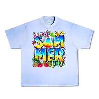 Grape Ice summer time Urban Heavy Tee - CowhideDigitalArt