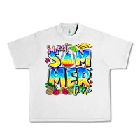 Lunar Rock summer time Urban Heavy Tee - CowhideDigitalArt