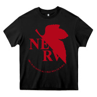 Black nerv  evangelion Heavy Core Tee - artisFamous