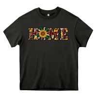 Asphalt christmas home with windmill Heavy Core Tee - RanaPortraitStore