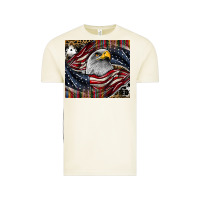 Vintage Arctic American eagle Vintage Tee - CowhideDigitalArt