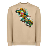 Mushroom Baja California Sur State Of Mexico Map Heavyweight Sweatshirt - RanaPortraitStore