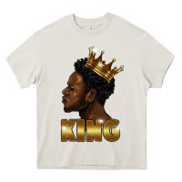 Cream black king Heavy Core Tee - FaDigitalArtStudio