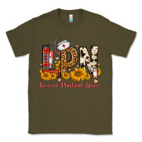 Army Green Western Lpn Licensed Practical Nurse Classic Tee - FaDigitalArtStudio