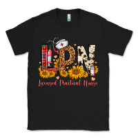 Black Western Lpn Licensed Practical Nurse Classic Tee - FaDigitalArtStudio