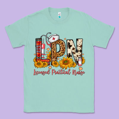 Western Lpn Licensed Practical Nurse Classic Tee Designed By Fadigitalartstudio