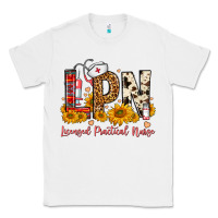 White Western Lpn Licensed Practical Nurse Classic Tee - FaDigitalArtStudio
