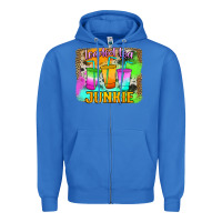 True Royal Loaded Tea Junkie Zipper Hoodie - Jasminsmagicworld