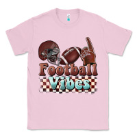 Bubblegum Pink football vibes Classic Tee - BarkalooDesign