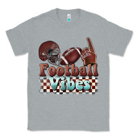 Heather Grey football vibes Classic Tee - BarkalooDesign