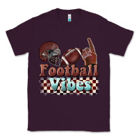 Plum football vibes Classic Tee - BarkalooDesign