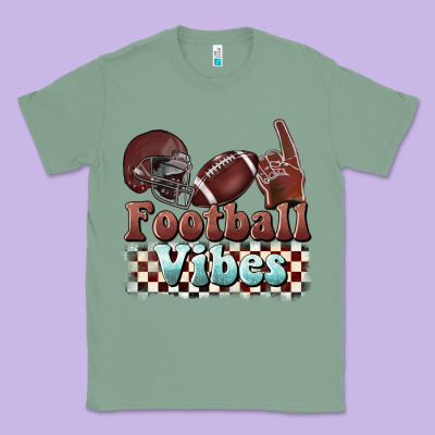 Football Vibes Classic Tee Designed By Barkaloodesign