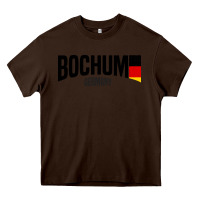 Chocolate Brown Bochum Heavy Core Tee - artisFamous