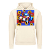 Vintage Artic American flag gnomes truck sunflowers star leopard glitter Vintage Hoodie - Artiststas