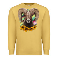 Antique Gold Colorodo Bighorn Sheep Premium Sweatshirt - Jasminsmagicworld