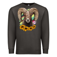 Smoke Colorodo Bighorn Sheep Premium Sweatshirt - Jasminsmagicworld