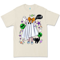 Bone cute ghost halloween Premium Tee - BundleAndBundleShop