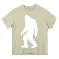 Mossy bigfoot walking silhouette Heavy Core Tee - artisFamous