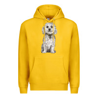 Lemon bichon frise dog Premium Hoodie - BarkalooDesign