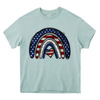 Arona USA American Flag Rainbow Heavy Core Tee - Jasminsmagicworld