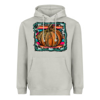 Moon Dust leopard pumpkin with serape background Heavyweight Hoodie - RanaPortraitStore