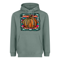 Sage leopard pumpkin with serape background Heavyweight Hoodie - RanaPortraitStore
