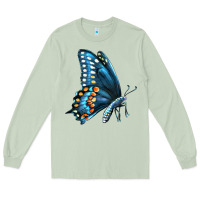 Matcha Black Shallowtail Long Sleeve Tee - LillyAllenDesigns