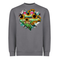 Storm Chiapas State Of Mexico Map Heavyweight Sweatshirt - RanaPortraitStore