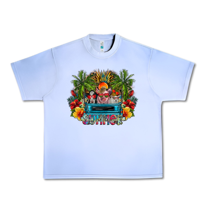 Summer Urban Heavy Tee by CowhideDigitalArt | Teevron