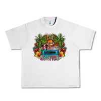 Lunar Rock Summer Urban Heavy Tee - CowhideDigitalArt