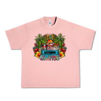 Salmon Summer Urban Heavy Tee - CowhideDigitalArt