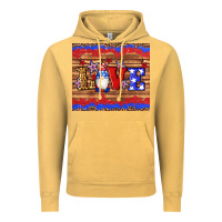 Vintage Mustard american flag gnomes love star leopard glitter Vintage Hoodie - Artiststas