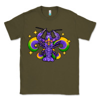 Army Green mardi gras crawfish Classic Tee - FaDigitalArtStudio