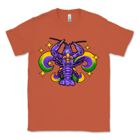 Copper mardi gras crawfish Classic Tee - FaDigitalArtStudio