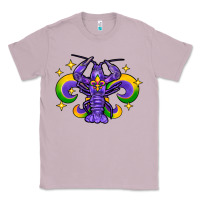 Lilac mardi gras crawfish Classic Tee - FaDigitalArtStudio