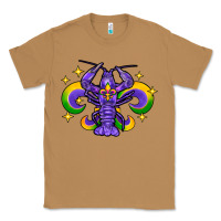 Toasted Coconut mardi gras crawfish Classic Tee - FaDigitalArtStudio