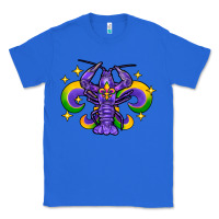 True Royal mardi gras crawfish Classic Tee - FaDigitalArtStudio