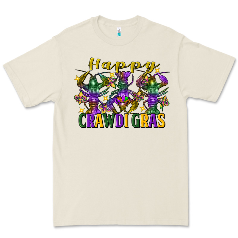 Happy Crawdi Gras Mardi Gras Crawfish Premium Tee by FaDigitalArtStudio | Teevron