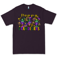 Plum happy crawdi gras mardi gras crawfish Premium Tee - FaDigitalArtStudio
