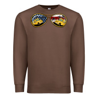 Chestnut Bus Driver Sunglasses Premium Sweatshirt - Jasminsmagicworld