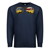 Navy Bus Driver Sunglasses Premium Sweatshirt - Jasminsmagicworld