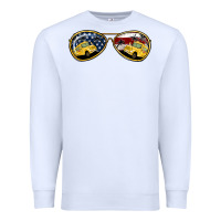 White Bus Driver Sunglasses Premium Sweatshirt - Jasminsmagicworld