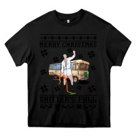 Black merry christmas shitters full Heavy Core Tee - artisFamous