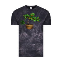 Cloud Black Guava Tree Bonsai Illustrations Vintage Tee - LillyAllenDesigns