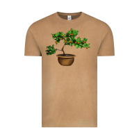 Vintage Camel Guava Tree Bonsai Illustrations Vintage Tee - LillyAllenDesigns