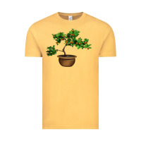 Vintage Mustard Guava Tree Bonsai Illustrations Vintage Tee - LillyAllenDesigns